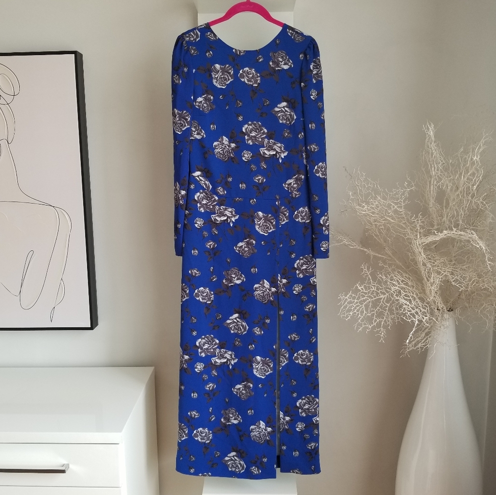 RED Valentino $1389 Floral Print Dress - Picture 4 of 15